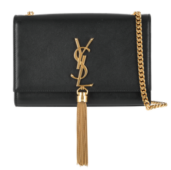 Small Kate Tassel, Leather, Black, BCI474366.1117, E, 2*